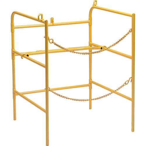 Manhole Guard Rails, Steel Ontario Packaging