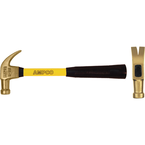 Curved-Claw Nail Hammer, 0.75 lbs. Head Weight, 14" L Ontario Packaging