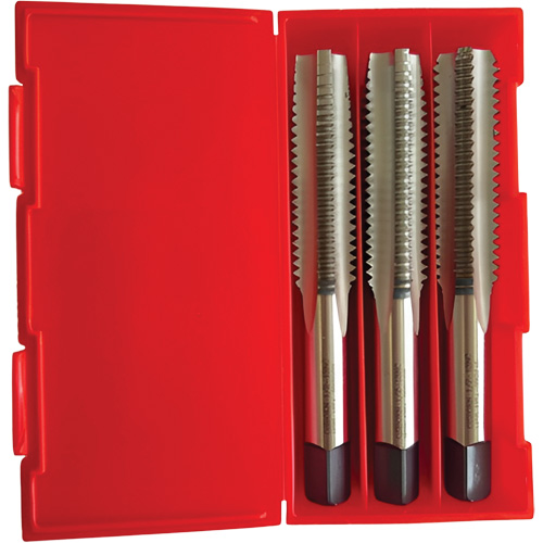 Jeu de tarauds manuels Warwick 1/213 NC, 3 mrcx. Ontario Packaging