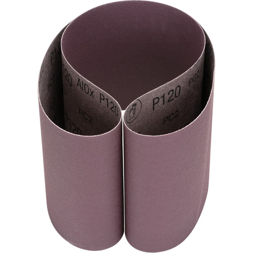 Cloth Belt 241D, 6" W x 48" L, Aluminum Oxide, P120 Grit Ontario Packaging