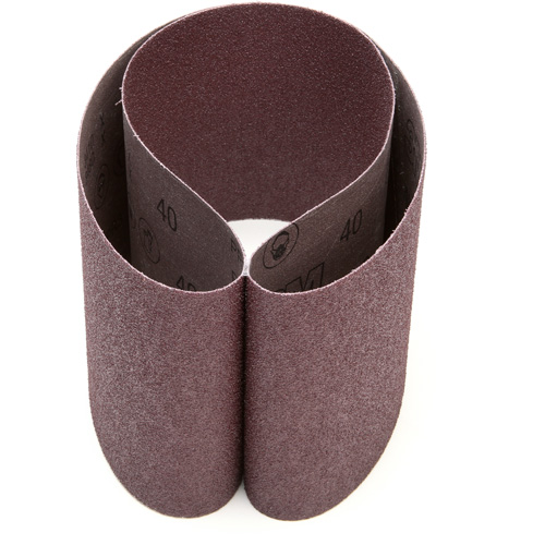Courroie abrasive en toile 341D, 6" la x 48" lo, Oxyde d'aluminium, Grain 40 Ontario Packaging