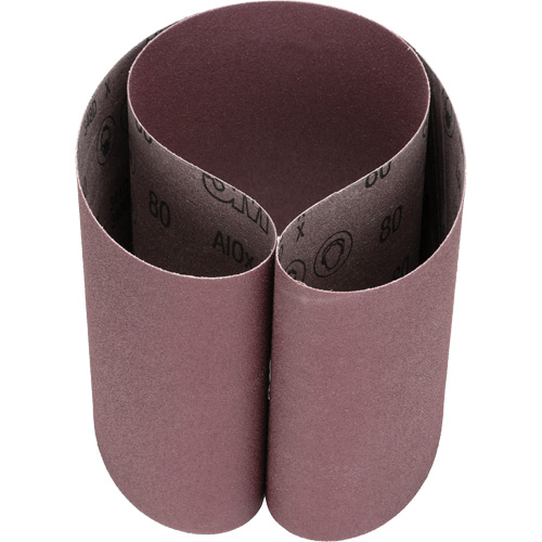 Cloth Belt 341D, 6" W x 48" L, Aluminum Oxide, 80 Grit Ontario Packaging