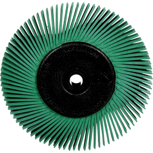 Brosses radiales bristle pour meuleuses d'&eacute;tabli, Grain 50X, 6" dia. Ontario Packaging