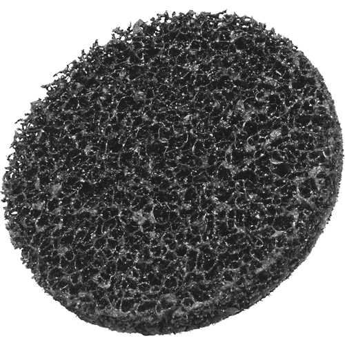 Disque de d&eacute;capage de rev&ecirc;tement Scotch-Brite Roloc, 3" dia., Grain Extra grossier, Carbure de silicium Ontario Packaging