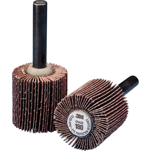 General Purpose Flap Wheel, Aluminum Oxide, 60 Grit, 1" x 1" x 1/4" Ontario Packaging