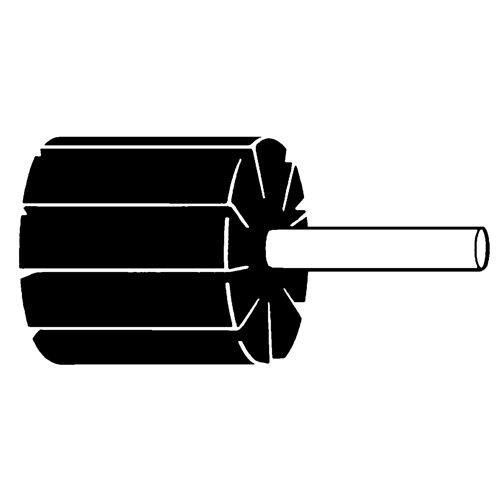 General Purpose Flap Wheel, Aluminum Oxide, 80 Grit, 2" x 1" x 1/4" Ontario Packaging