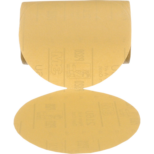 Stikit Gold Disc Roll, 6" Dia., P320 Grit, Aluminum Oxide Ontario Packaging