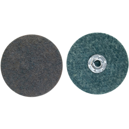 Disque de pr&eacute;paration de surface verrouillable &agrave; remplacement rapide, 7" dia., Grain Tr&egrave;s fin, Oxyde d'aluminium Ontario Packaging