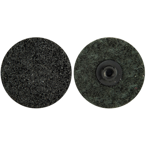 Non-Woven Quick-Change Discs, 2" Dia., Extra Coarse Grit, Aluminum Oxide Ontario Packaging