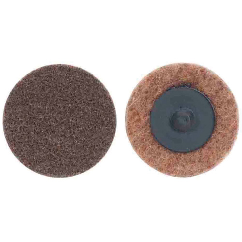 Disques non tiss&eacute;s &agrave; changement rapide, 2" dia., Grain Extra grossier, Oxyde d'aluminium Ontario Packaging