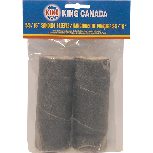 Ensemble de manchon 1/4" pour le ponçage du bois avec grain 80 Ontario Packaging