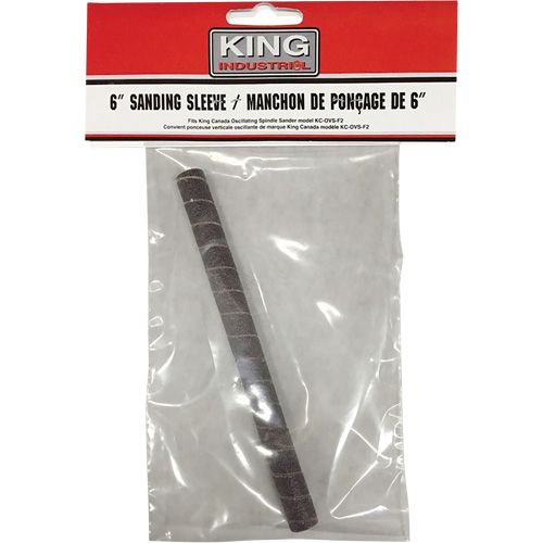 Ensemble de manchon 3/8" pour le ponçage du bois avec grain 80 Ontario Packaging
