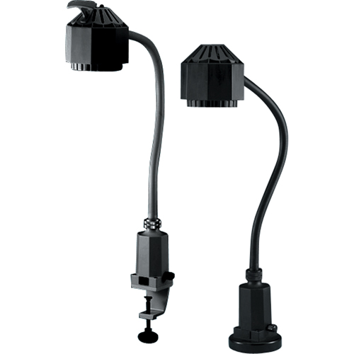 Sunnex Task Lights - 50 Watt Moisture Resistant Halogen Task Lights, 50 W, Halogen, 27" Neck, Black Ontario Packaging