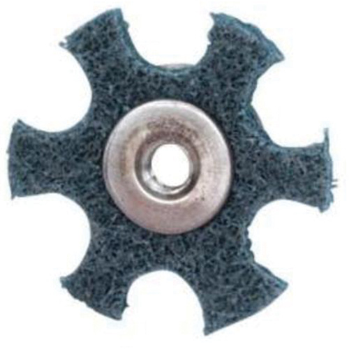 Abrasotex Surface Preparation Star, 1-1/2" Dia., Very Fine Grit, Aluminum Oxide Ontario Packaging