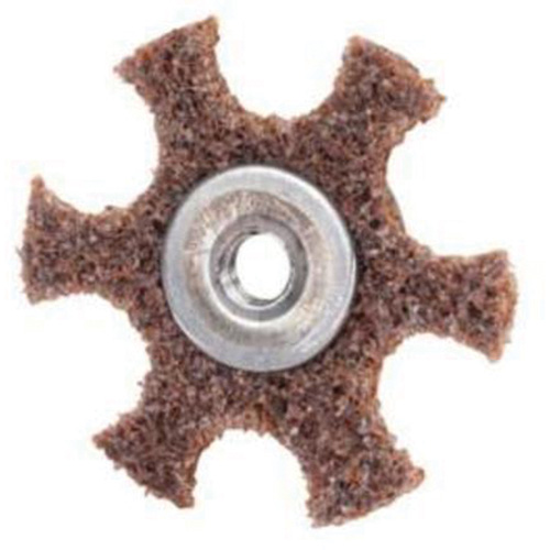 Abrasotex Surface Preparation Star, 2" Dia., Coarse Grit, Aluminum Oxide Ontario Packaging