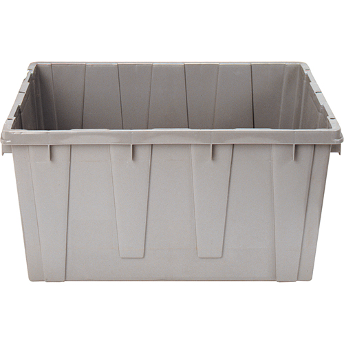 Contenant emboîtable, 21,1" la x 17,7" p x 12" h, Gris Ontario Packaging