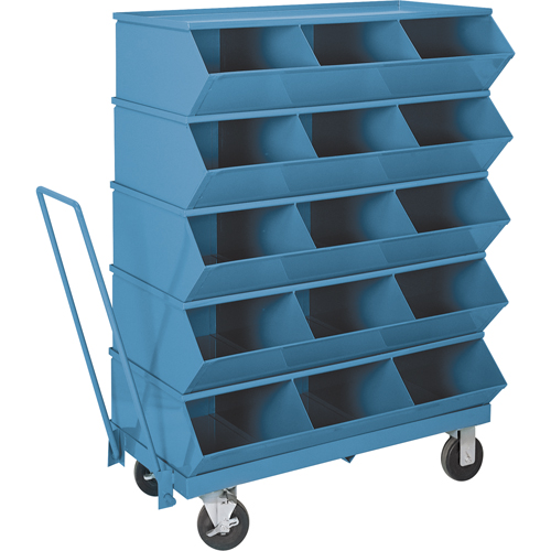 Bacs sectionnels superposables Stackbin - Chariots Ontario Packaging