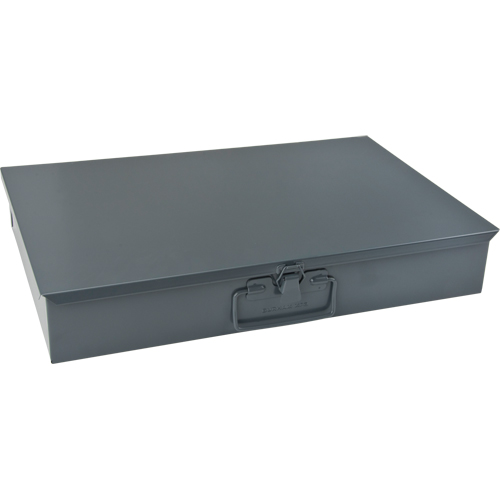 Compartment Steel Scoop Boxes , 18.34" W x 12.16" D x 3.16" H, 6 Horizontal Compartments Ontario Packaging