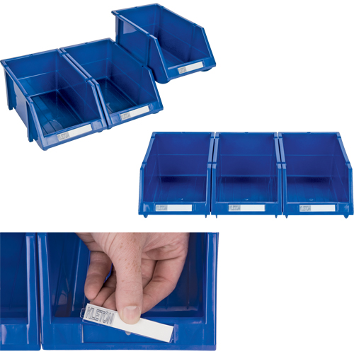 Stack & Hang Bin, 7-7/8" W x 7" H x 17-11/16" D, Red Ontario Packaging