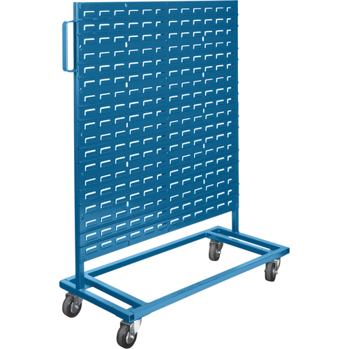 Mobile Bin Racks - Singled Sided, Single-sided, 36" W x 16" D x 46-1/2" H Ontario Packaging