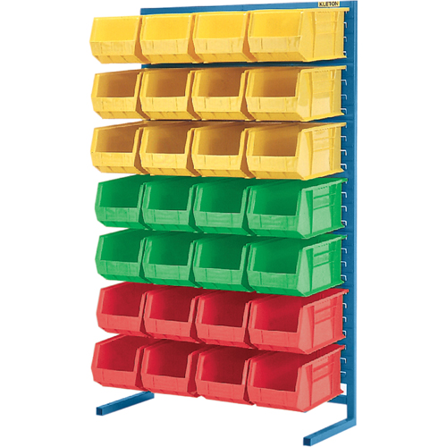 Supports fixes pour contenants - &agrave; un cot&eacute; - Support seulement, 36" la x 12" p x 61" h Ontario Packaging