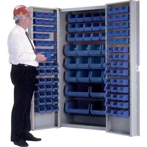 Deep-Door Combination Cabinet, 38" W x 24" D x 72" H, 36 Shelves Ontario Packaging