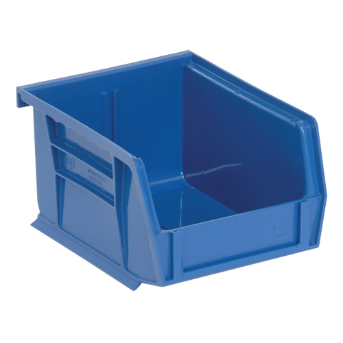 Ultra Stack & Hang Bin, 4-1/8" W x 3" H x 5-3/8" D, Blue Ontario Packaging