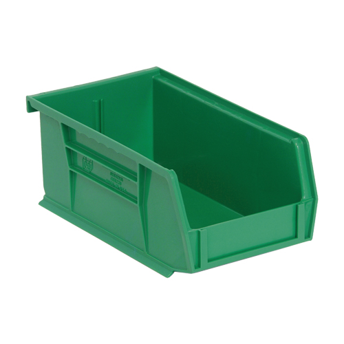 Bacs ultra empilable & suspendable, 4-1/8" la, 3" h x 7-3/8" p, Vert Ontario Packaging