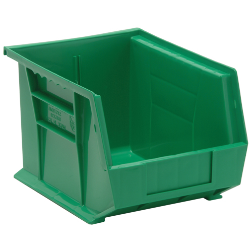 Bacs ultra empilable & suspendable, 8-1/4" la, 7" h x 10-3/4" p, Vert Ontario Packaging