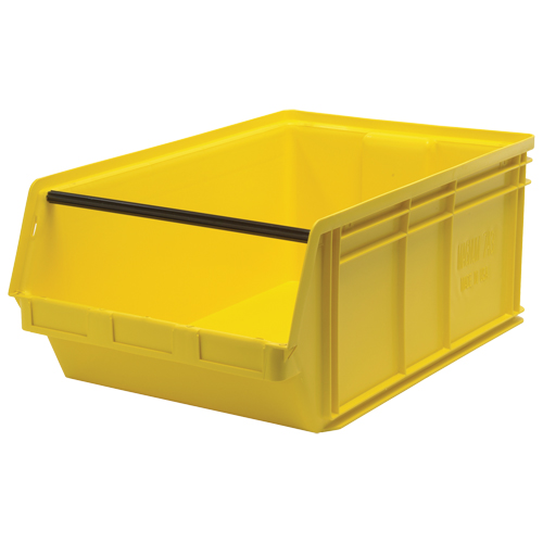 Giant Stacking Containers, 18.375" W x 29" D x 11.875" H, Yellow Ontario Packaging