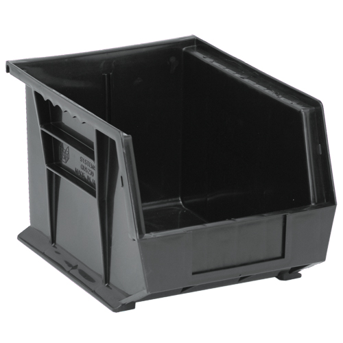 Ultra Stack & Hang Bin, 8-1/4" W x 7" H x 10-3/4" D, Black Ontario Packaging