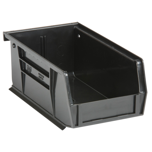 Ultra Stack & Hang Bin, 4-1/8" W x 3" H x 7-3/8" D, Black Ontario Packaging