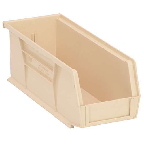 Ultra Stack & Hang Bin, 4-1/8" W x 4" H x 10-7/8" D, Ivory Ontario Packaging