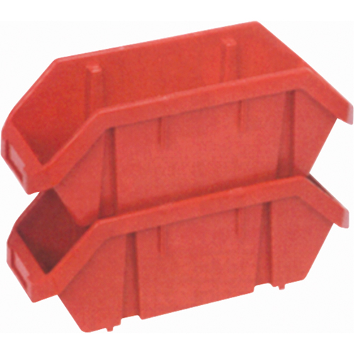 Quick Pick Bins, 5" x 8.375" x 12.5", Red Ontario Packaging