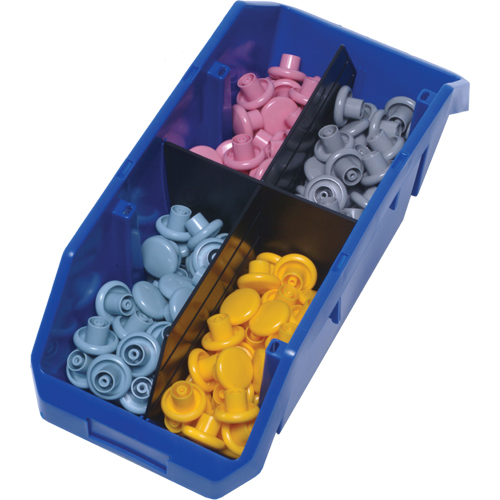 Quick Pick Bins, 5" x 6.625" x 12-1/2", Blue Ontario Packaging