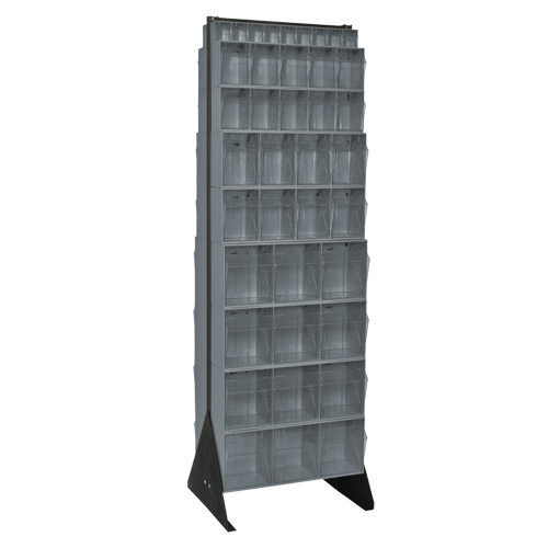 Support pour bacs basculants, 23-5/8" la x 16" p x 75" h, 72 tiroirs Ontario Packaging