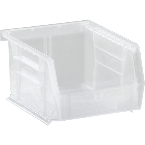Bac transparent ultra empilable & suspendable, 4-1/8" la, 3" h x 5-3/8" p, Transparent Ontario Packaging