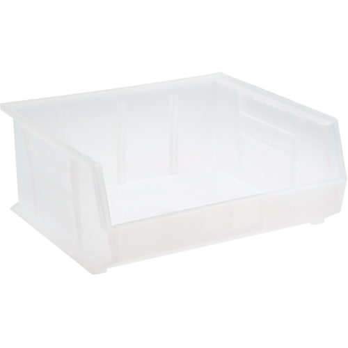 Clear-View Ultra Stack & Hang Bin, 16-1/2" W x 7" H x 14-3/4" D, Clear Ontario Packaging