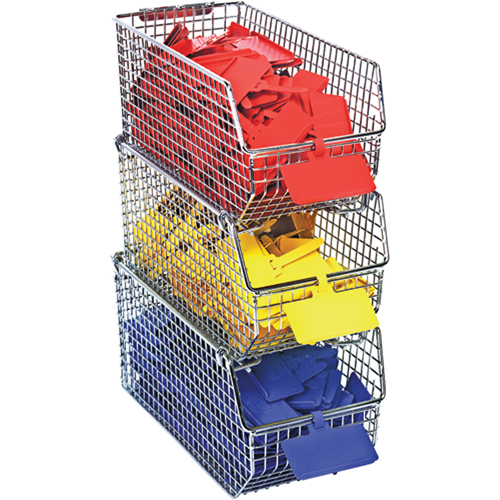Wire Mesh Stack & Hang Bins Ontario Packaging