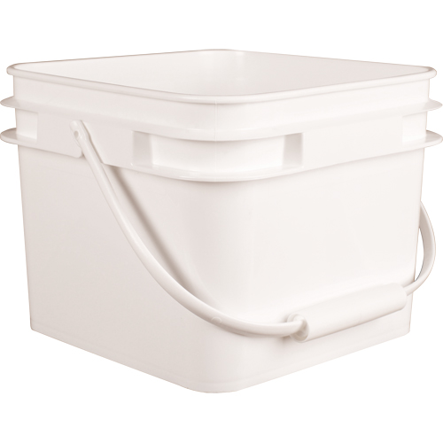 Square Pail, Plastic, 2.1 gal. Ontario Packaging