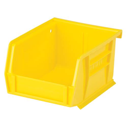 Stack & Hang Bin, 4-1/8" W x 3" H x 5-3/8" D, Yellow Ontario Packaging