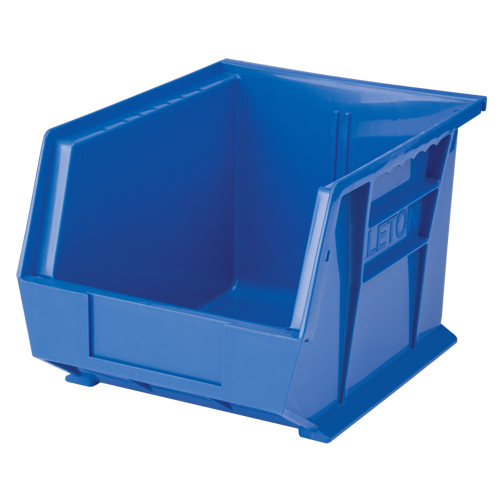 Bac empilable & &agrave; suspendre, 8-1/4" la, 7" h x 10-3/4" p, Bleu Ontario Packaging
