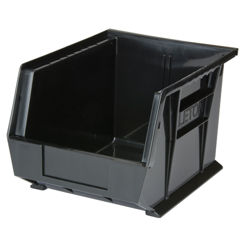 Stack & Hang Bin, 8-1/4" W x 7" H x 10-3/4" D, Black Ontario Packaging