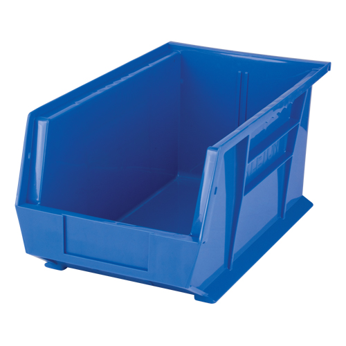 Stack & Hang Bin, 8-1/4" W x 7" H x 14-3/4" D, Blue Ontario Packaging