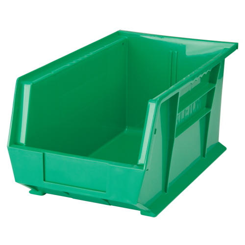 Stack & Hang Bin, 8-1/4" W x 7" H x 14-3/4" D, Green Ontario Packaging