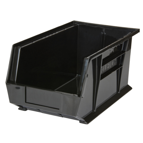 Stack & Hang Bin, 8-1/4" W x 7" H x 14-3/4" D, Black Ontario Packaging
