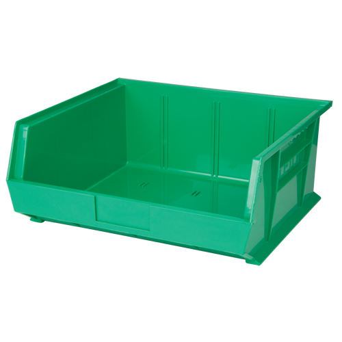 Stack & Hang Bin, 16-1/2" W x 7" H x 14-3/4" D, Green Ontario Packaging