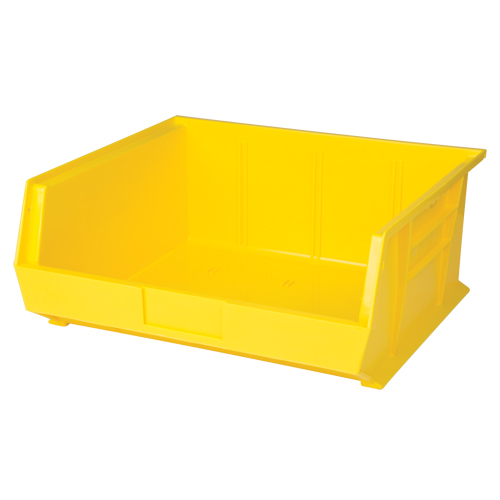 Stack & Hang Bin, 16-1/2" W x 7" H x 14-3/4" D, Yellow Ontario Packaging