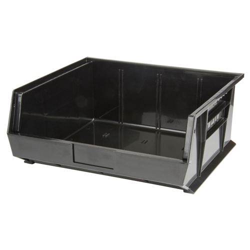 Bac empilable & &agrave; suspendre, 16-1/2" la, 7" h x 14-3/4" p, Noir Ontario Packaging