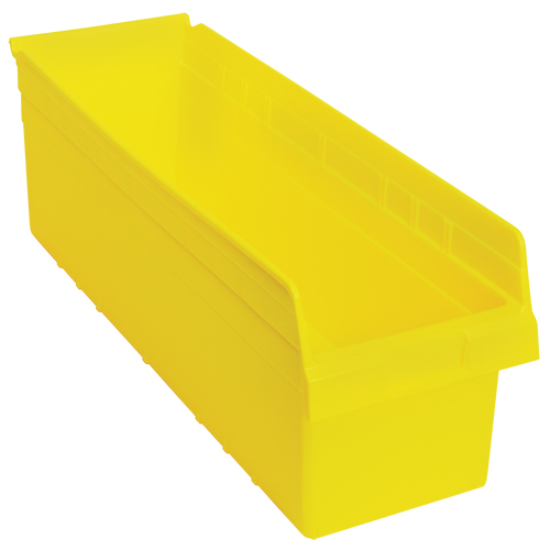 Bacs pour &eacute;tag&egrave;re Store-Max, 8-3/8" la x 8" H x 23-5/8" p, Jaune, Capacit&eacute; 68 lb Ontario Packaging